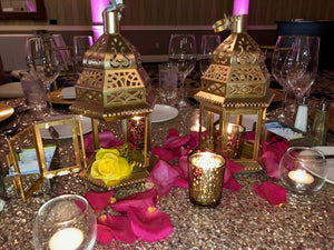Moroccan Lanterns (Gold)